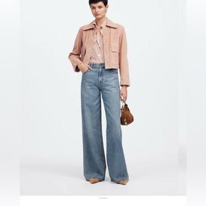 Madewell super wide leg Jeans in Billings vintage wash